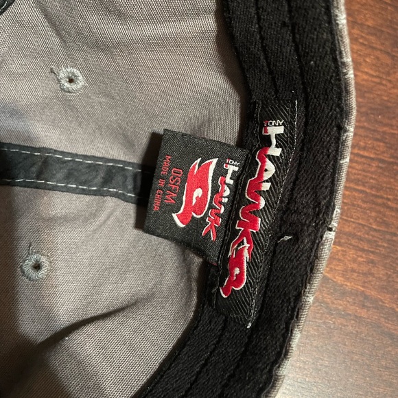 Tony Hawk Gray Skateboard Baseball Hat - Picture 3 of 4